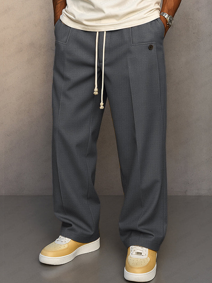Marco | Wide Leg Drawstring Lounge Pants