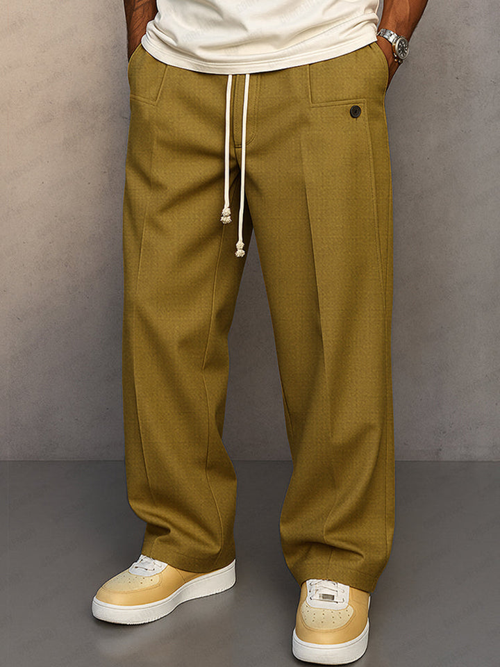 Marco | Wide Leg Drawstring Lounge Pants