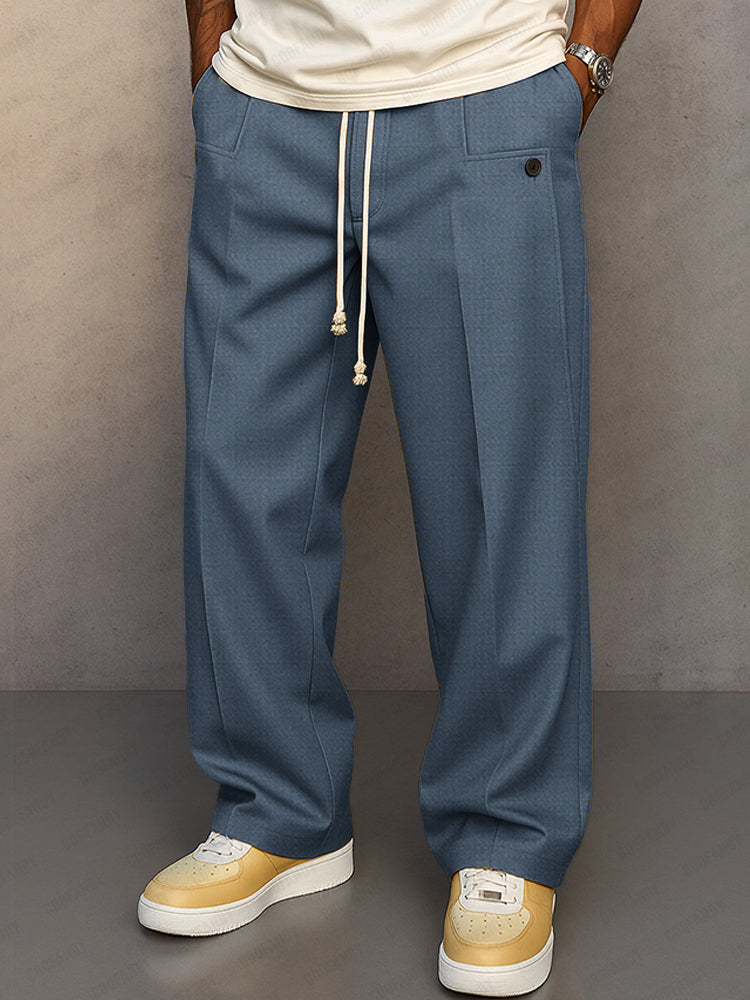 Marco | Wide Leg Drawstring Lounge Pants