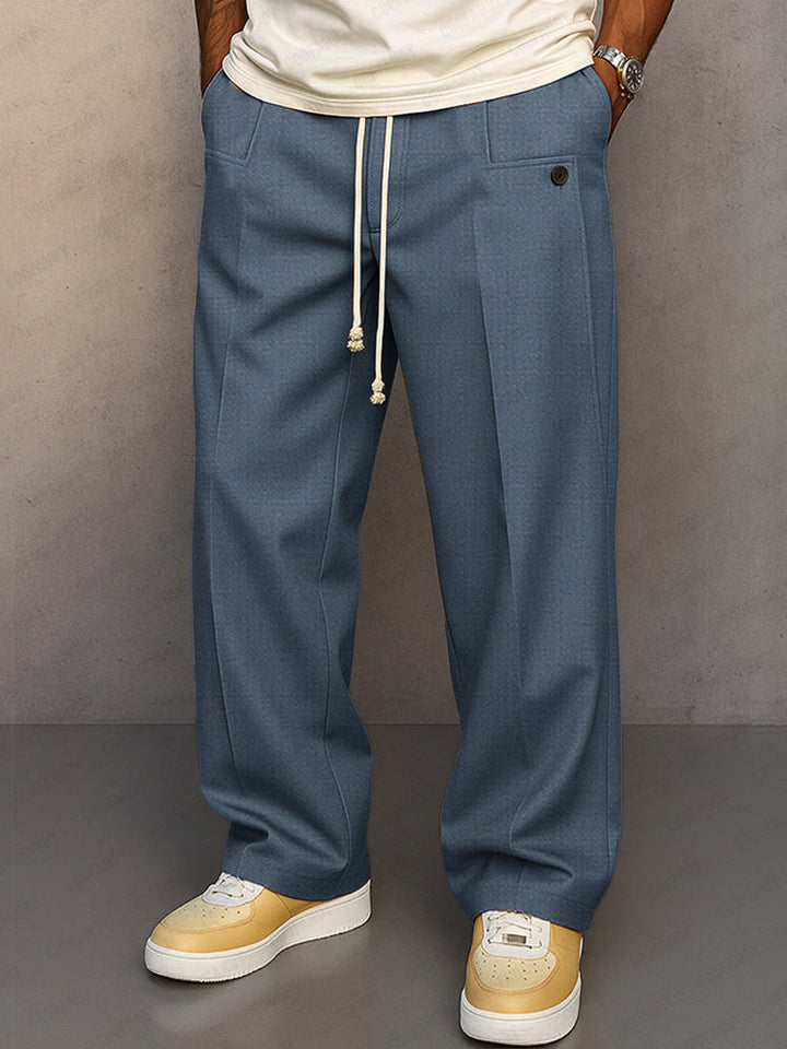Marco | Wide Leg Drawstring Lounge Pants