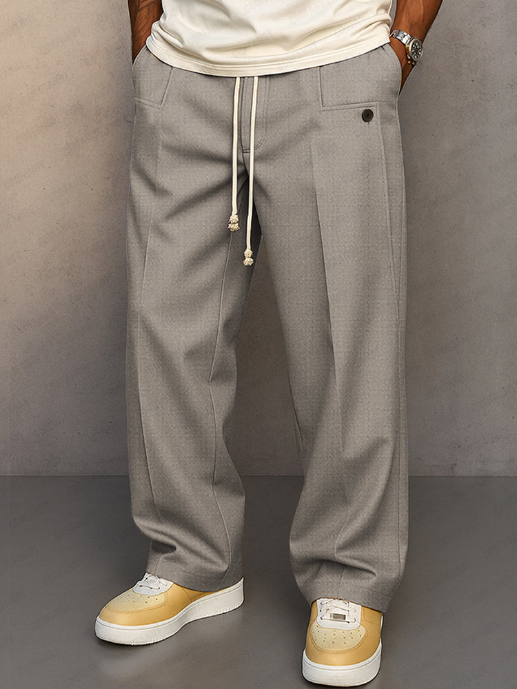 Marco | Wide Leg Drawstring Lounge Pants
