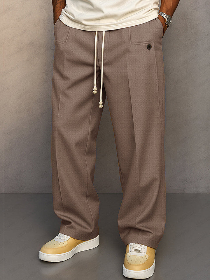 Marco | Wide Leg Drawstring Lounge Pants