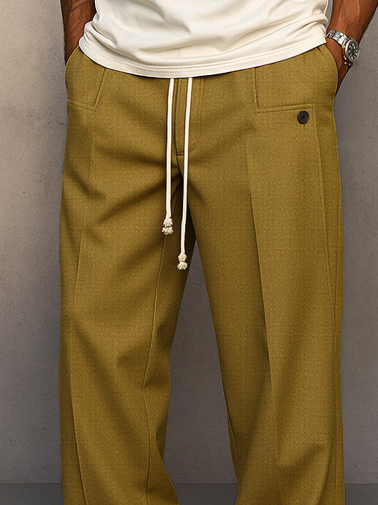 Marco | Wide Leg Drawstring Lounge Pants