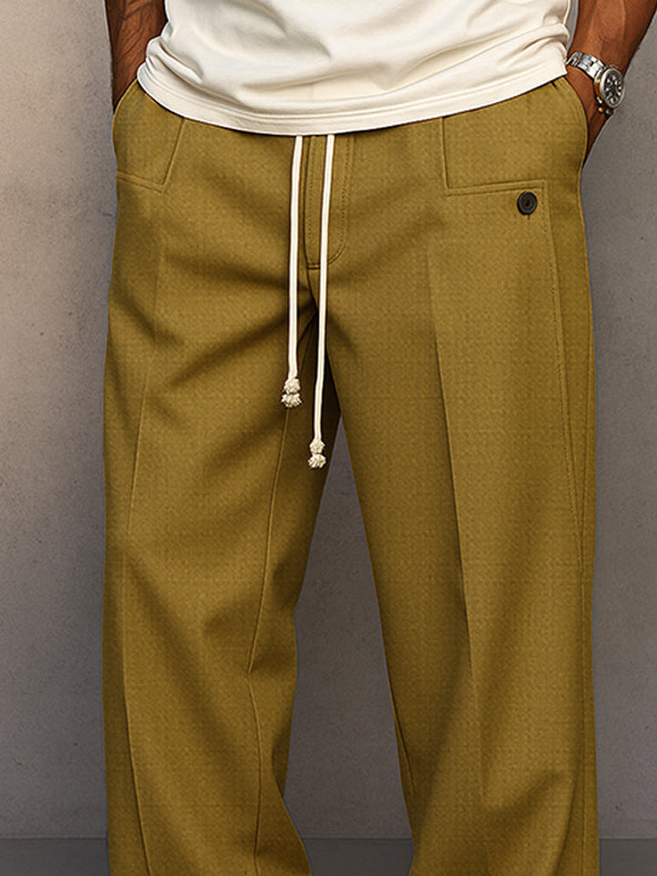 Marco | Wide Leg Drawstring Lounge Pants