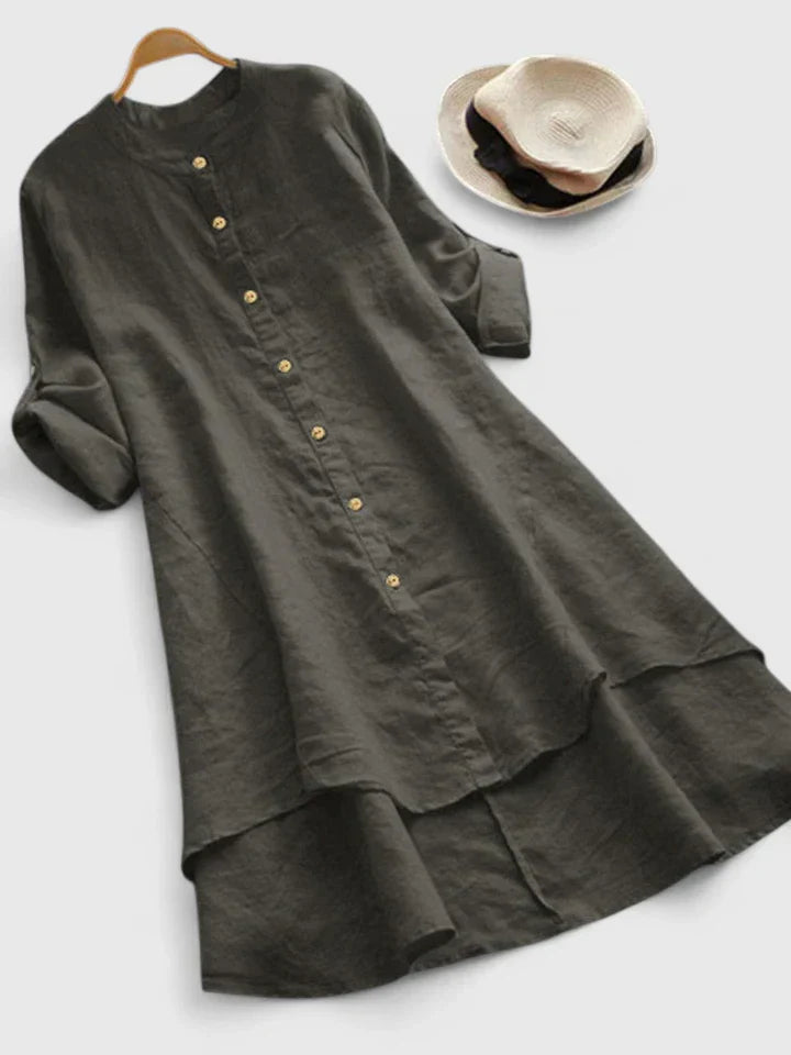 Charlie | High-Low Collar Dress
