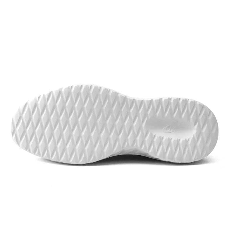 Bernard | Textured Panel Lace-Up Sneakers