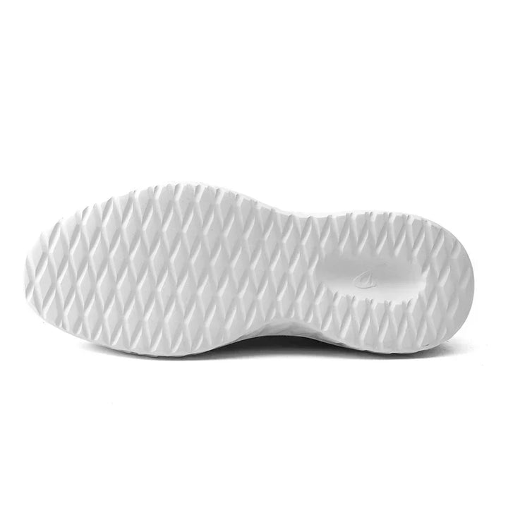 Bernard | Textured Panel Lace-Up Sneakers