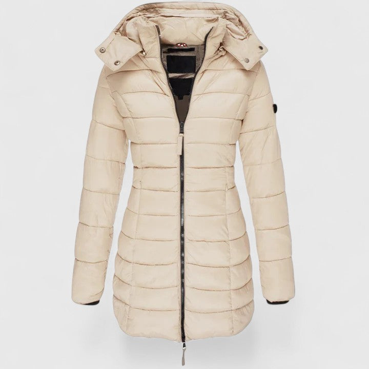Akina | Slim Fit Parka Coat