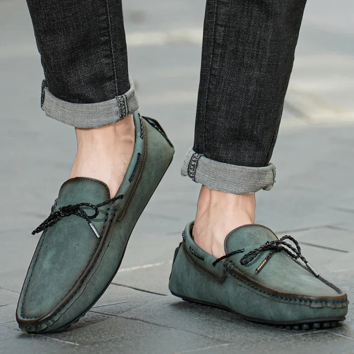 Gregory | Moc Toe Slip-On Loafers