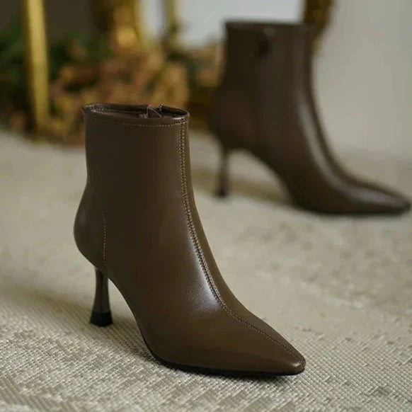 Prairie | Pointed Toe Stiletto Ankle Boots