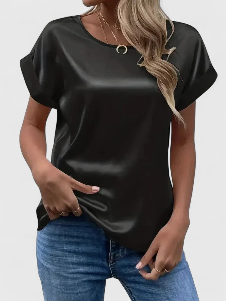Portia | Satin Relaxed Blouse