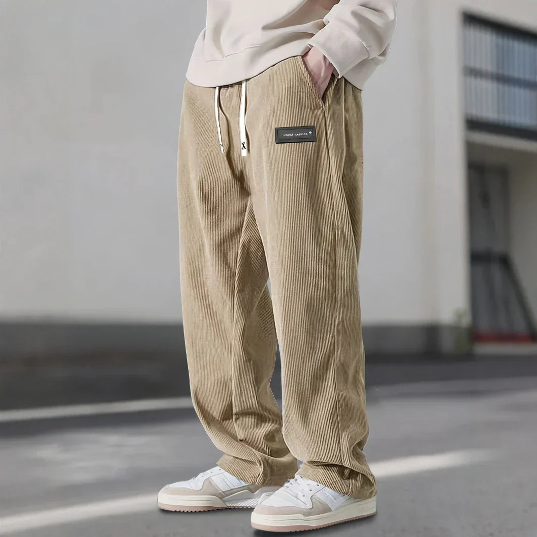 Ash | Wide Leg Ribbed Lounge Pants