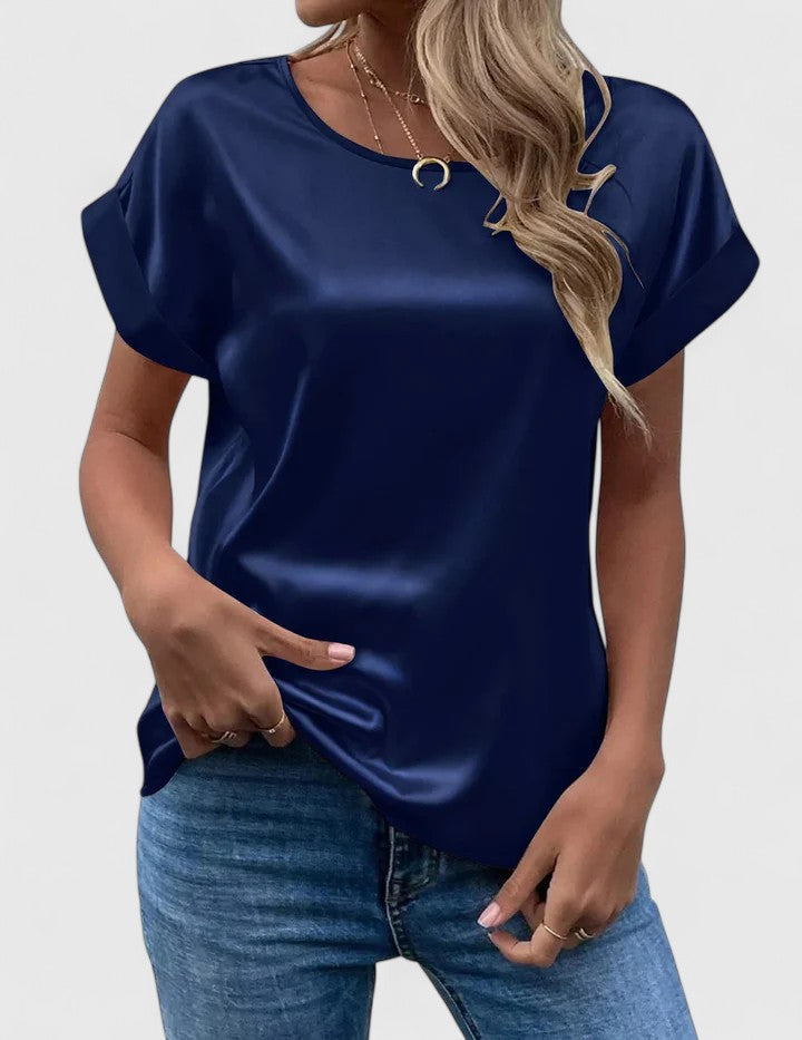Portia | Satin Relaxed Blouse