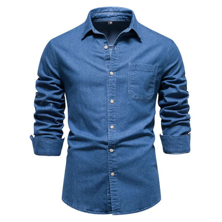 Hunter | Light Blue Denim Button Shirt