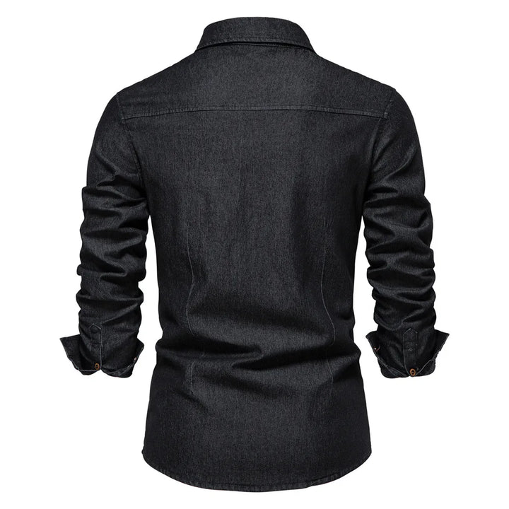 Logan | Classic Denim Button-Up Shirt