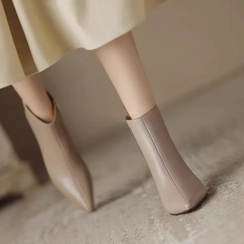 Sienna | Ankle Boots Pointed Toe Heel