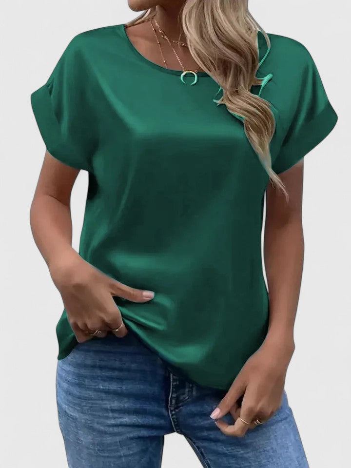 Portia | Satin Relaxed Blouse