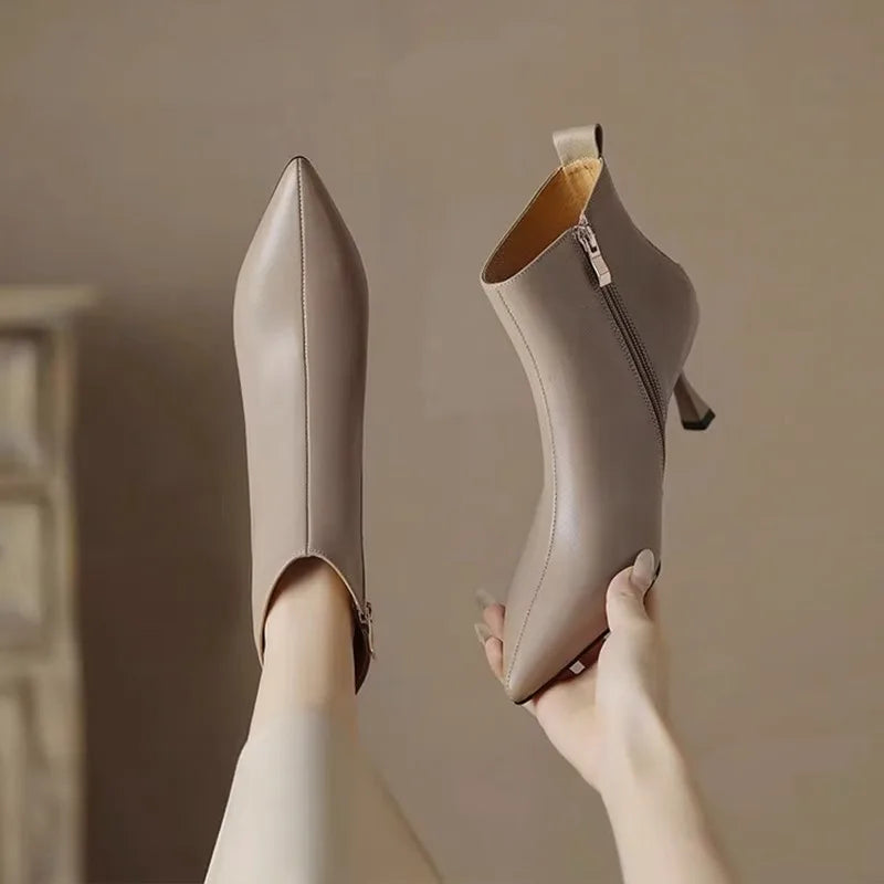 Sienna | Ankle Boots Pointed Toe Heel