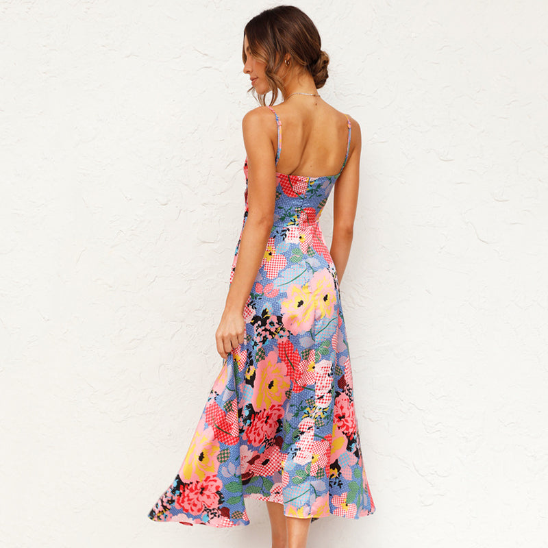 Alycia | Printed Maxi Wedding Dress