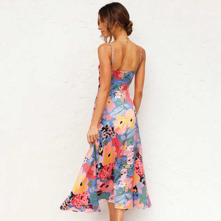 Alycia | Printed Maxi Wedding Dress