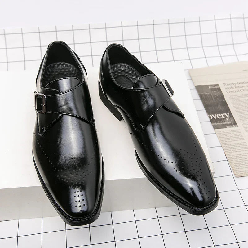 Theodore | Buckle Strap Monk Shoes