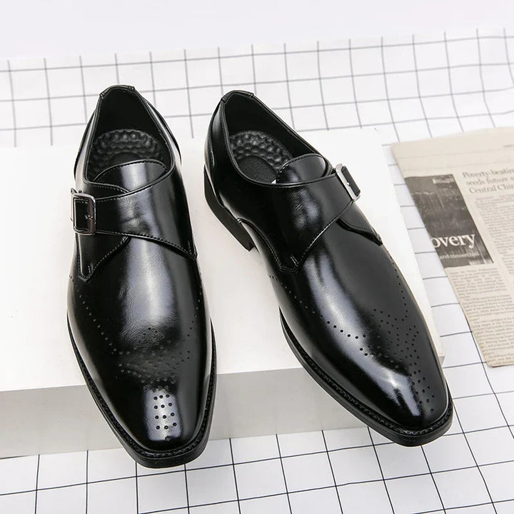 Theodore | Buckle Strap Monk Shoes