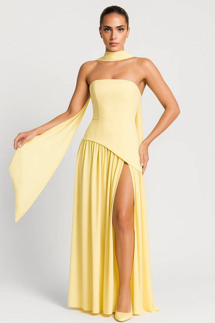 Beatrix | Strapless Evening Gown Dress