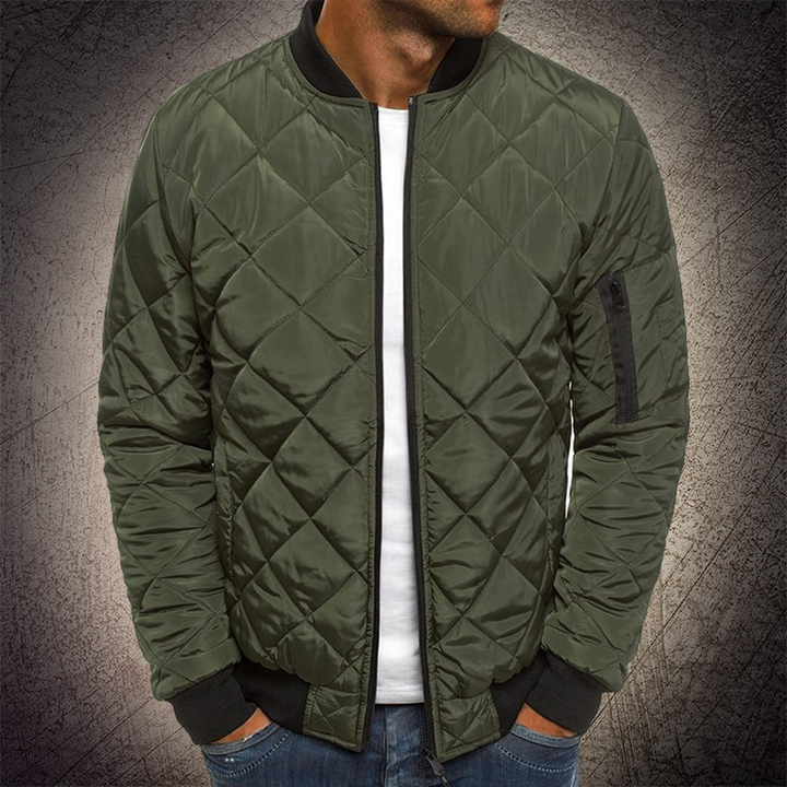 Bastian | Quilted Lightweight Bomber Jacket