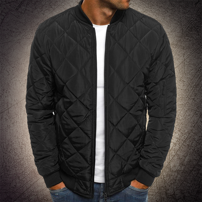 Bastian | Quilted Lightweight Bomber Jacket
