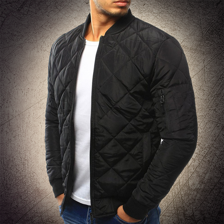 Bastian | Quilted Lightweight Bomber Jacket