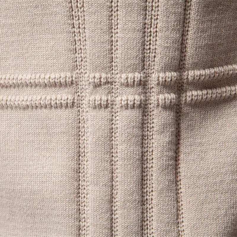 Clinton | Herringbone Pattern Sweater