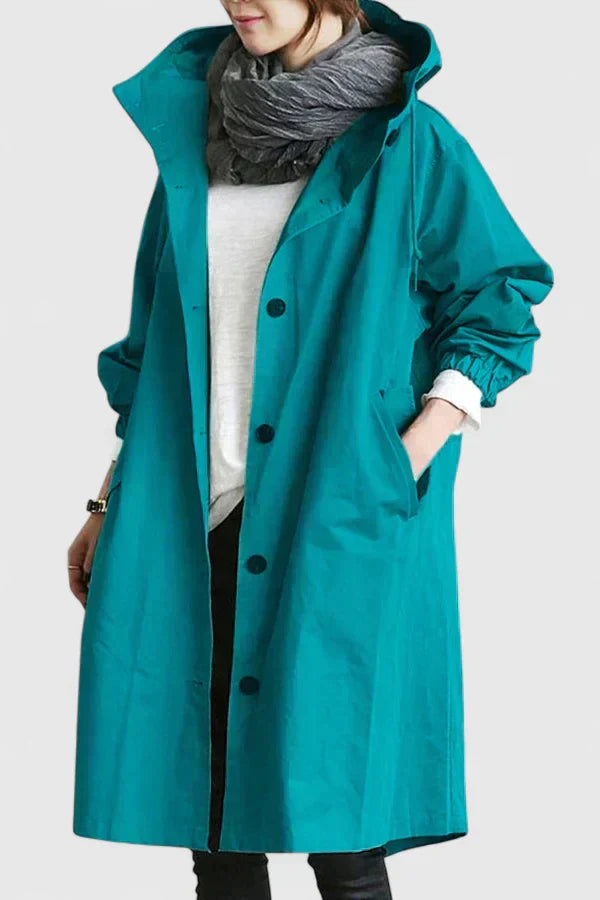 Maeve | Oversized Hooded Coat