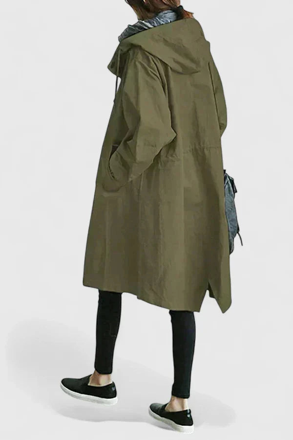 Maeve | Oversized Hooded Coat