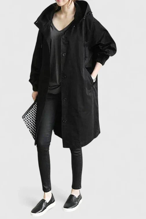 Maeve | Oversized Hooded Coat