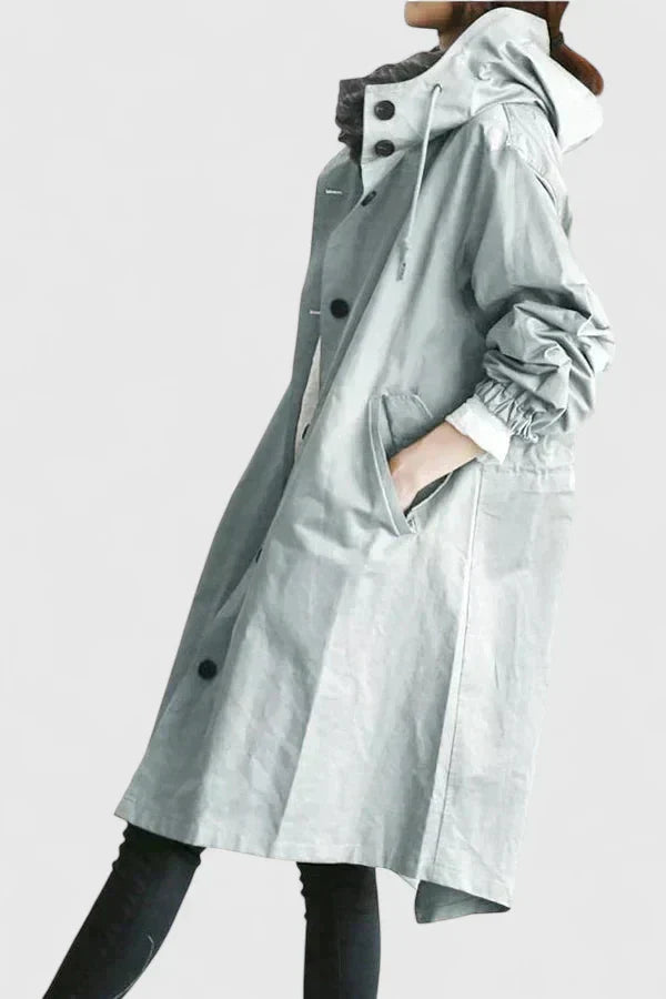 Maeve | Oversized Hooded Coat