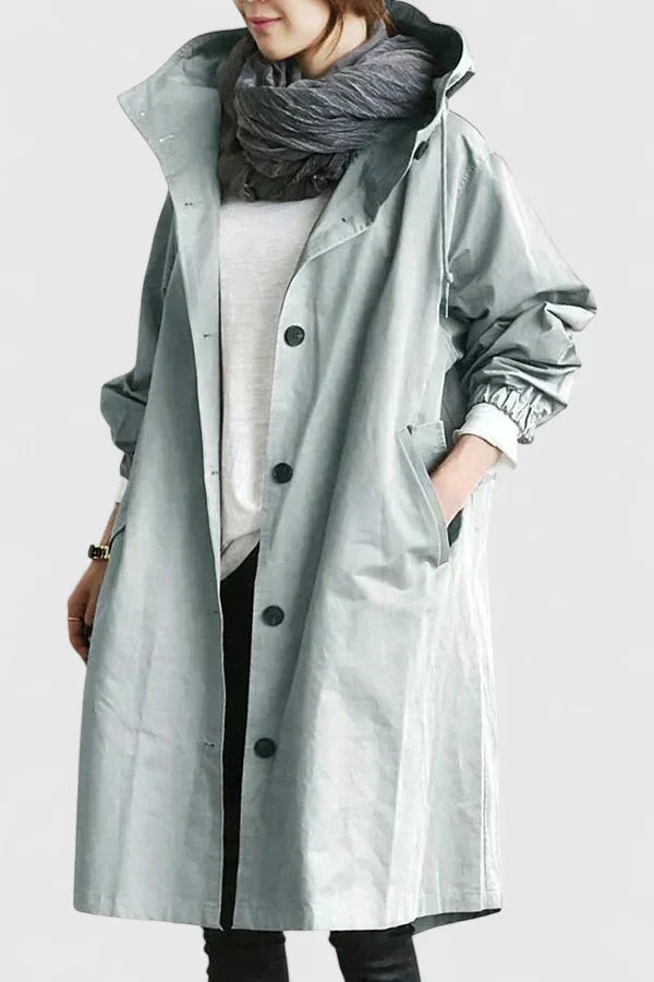 Maeve | Oversized Hooded Coat