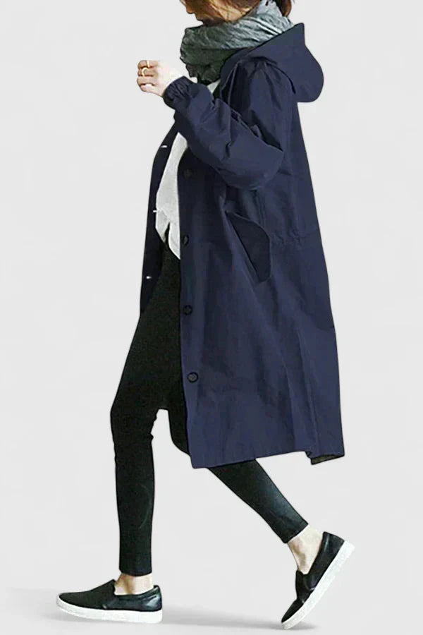 Maeve | Oversized Hooded Coat