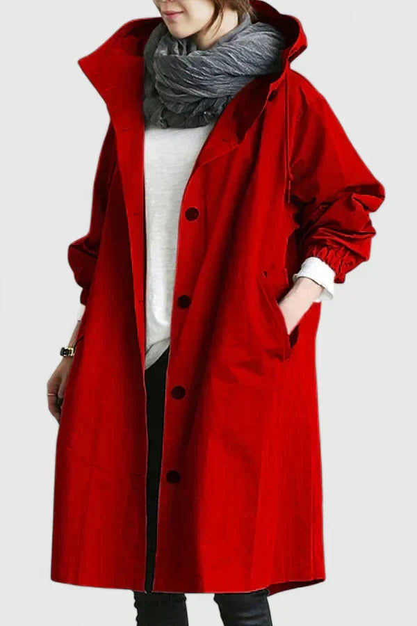 Maeve | Oversized Hooded Coat