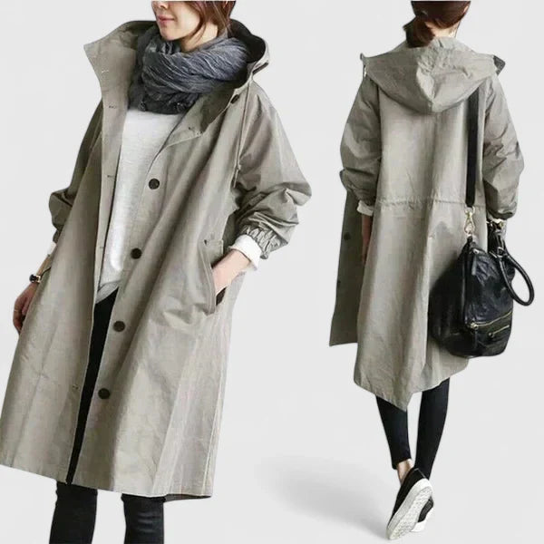 Maeve | Oversized Hooded Coat