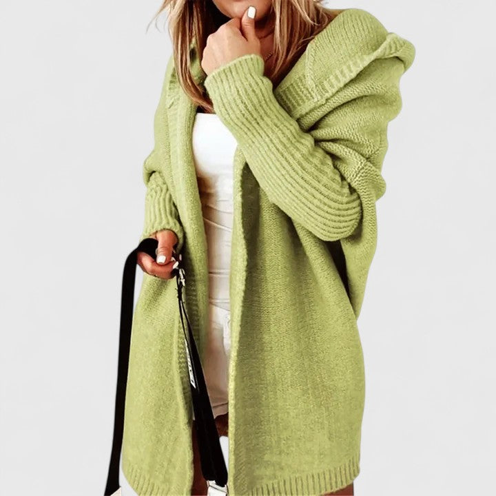 Lizette | Oversized Hooded Cardigan with Pockets