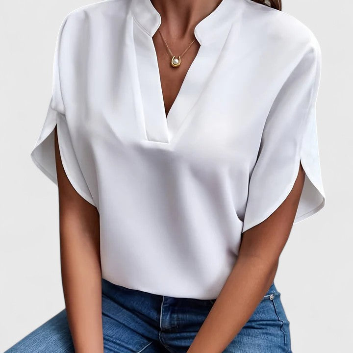 Emiliana | Cotton Blend Spring Blouse