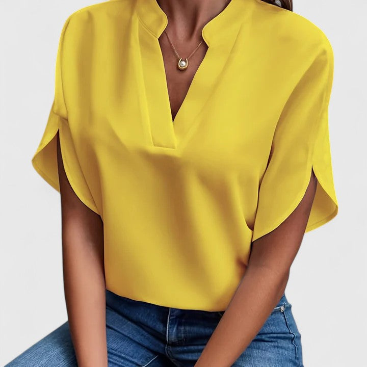 Emiliana | Cotton Blend Spring Blouse