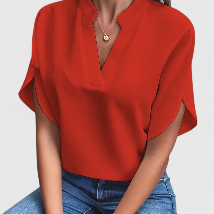 Emiliana | Cotton Blend Spring Blouse