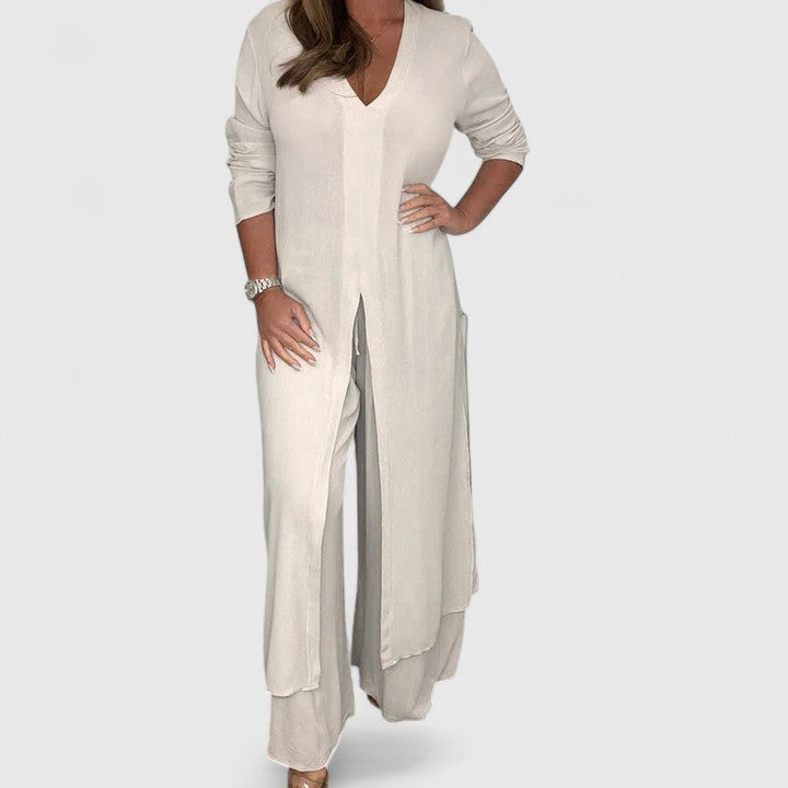 Edina | High-Waist Pullover Set