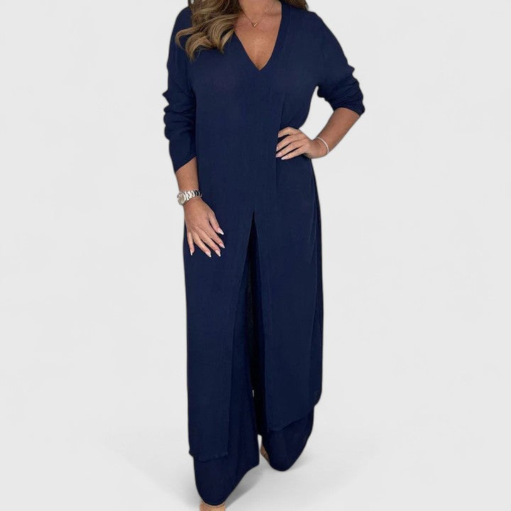 Edina | High-Waist Pullover Set