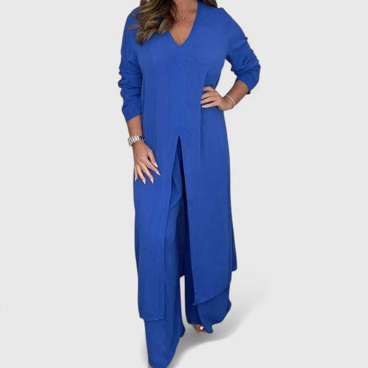 Edina | High-Waist Pullover Set