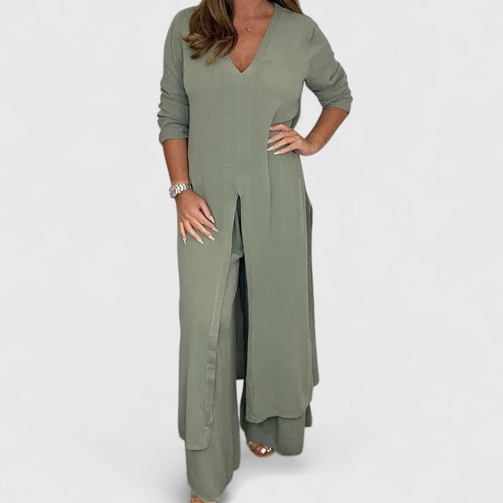 Edina | High-Waist Pullover Set