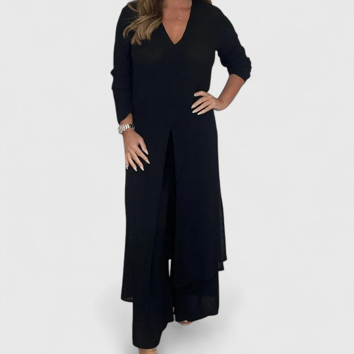 Edina | High-Waist Pullover Set