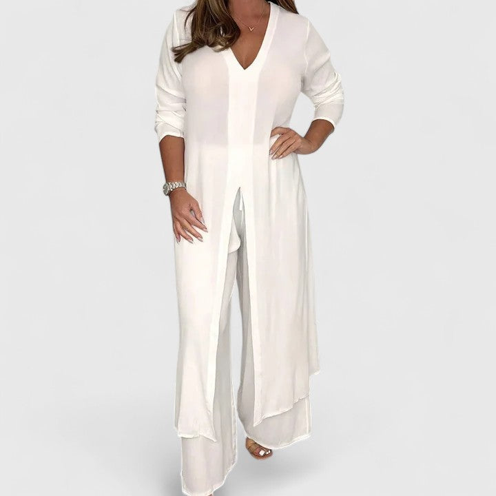 Edina | High-Waist Pullover Set