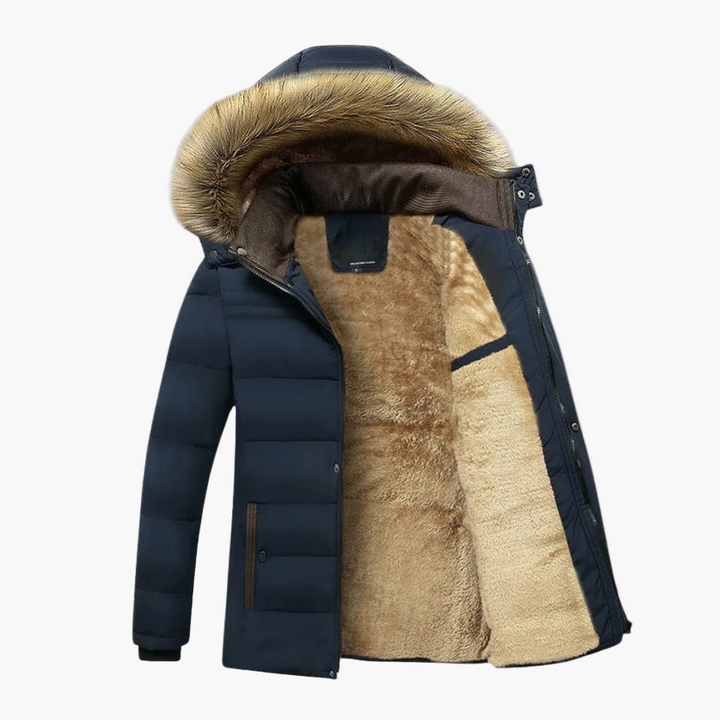 Alexander | Fur-Lined Heavy Winter Jacket